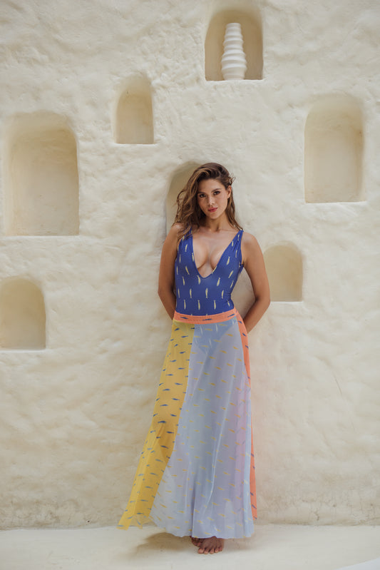 Bahia Tricolor Skirt